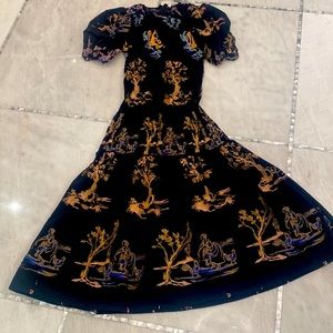 Stunning Zara print midi dress